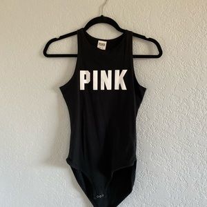 Black pink brand Women’s bodysuit tank